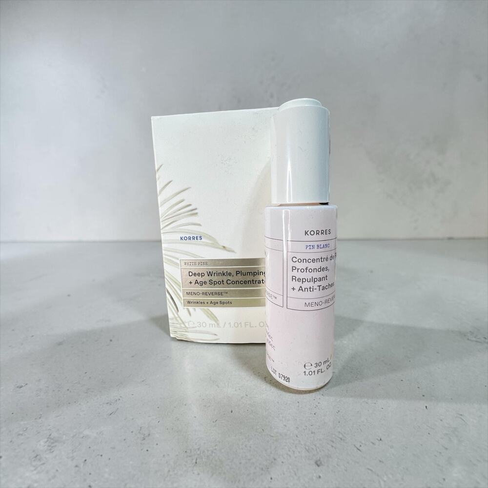 KORRES White Pine Meno-Reverse Deep Wrinkle, Plumping + Age Spot Concentrate 1.0